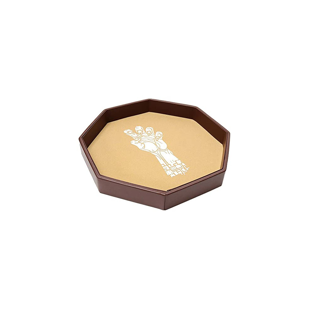 The Grinning Gargoyle Grinning Gargoyle - Deluxe 30Cm Fantasy Vecna Claw Dice Rolling Tray - Dnd Dice Tray - Dice Roller Mat For Rpg And Tabletop Roleplaying Games - Gaming