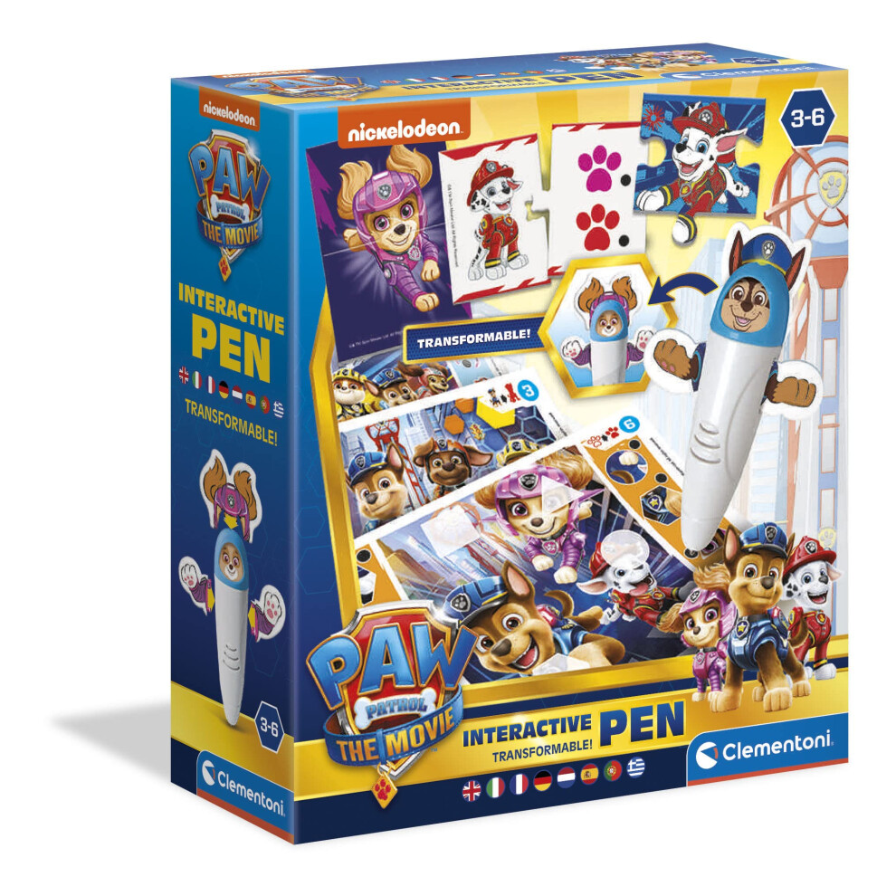 16354 CLEME-16354 Paw Patrol Interactive Pen, Multi-Coloured, Medium