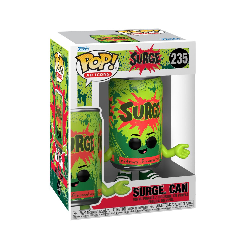 Pop! Ad Icons: Surge - Coca-Cola - Collectable Vinyl Figure - Gift Idea - Official Merchandise - Toys for Kids & Adults - Ad Icons Fans - Model Figure