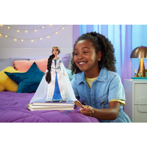Mattel Mattel Disney Wish Παιχνίδια, Βασίλισσα Amaya της Rosas, Κούκλα Μόδας με Αφαιρούμενη Ενδυμασία 1