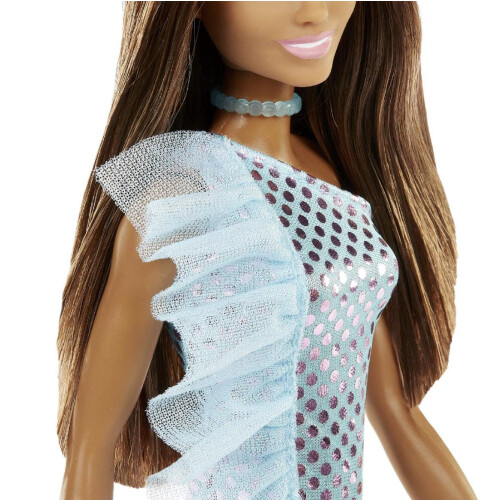 Barbie Barbie im grünen Pünktchenkleid 1