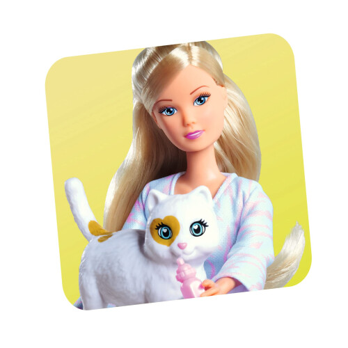 Simba Steffi dukke med små killinger 1