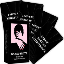 Love Oracle Cards,Naked Truth Oracle Deck,Soulmate Oracle Cards for Beginners, Perfect for Twin Flame and Soulmate Readings