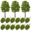 Model Trees - Model Railway Scenery Landscape Train Railways 9CM 20pcs (Dark Green) 1