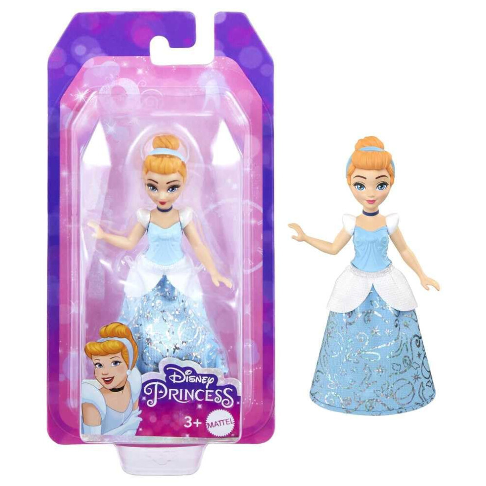 Mattel Disney Princess Cinderella Small Doll Figure