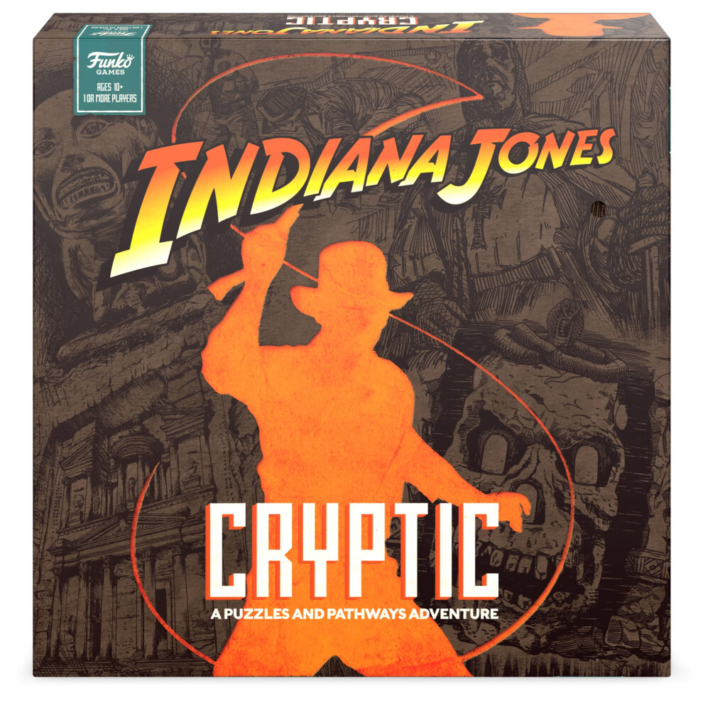 GAMES Indiana Jones Cryptic Board Game