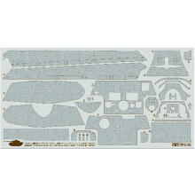 300012649-1:35 Zimmerit Photo Etching Parts for King Tiger Porsche variant