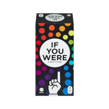 Mattel Games, If You Were a Party, Game for Adults, UK English Version, with Ridiculous Questions & Finger Voting with Cards & Spinners for 3-8