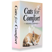 CatchyourDreams Cats for Comfort - 50 Inspirerande bekrftelser och positiva aktiviteter fr lkning och fred - Stress Relief and Mindfulness Gri