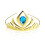 Frozen Queen Elsa Coronation Crown (Gold) 1