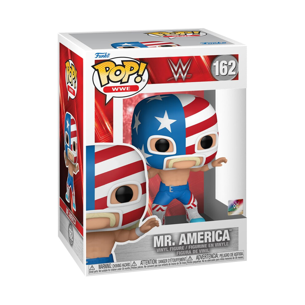 Pop! WWE: Mr. America - Hulk Hogan - Collectable Vinyl Figure - Gift Idea - Official Merchandise - Toys for Kids & Adults - Sports Fans - Model Figure