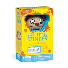 Exploding Kittens You Little Stinker 2-5 jugadores - Edades 4+ - 5 minutos para jugar - Atractivo juego de combinacin para nios con dados y agi