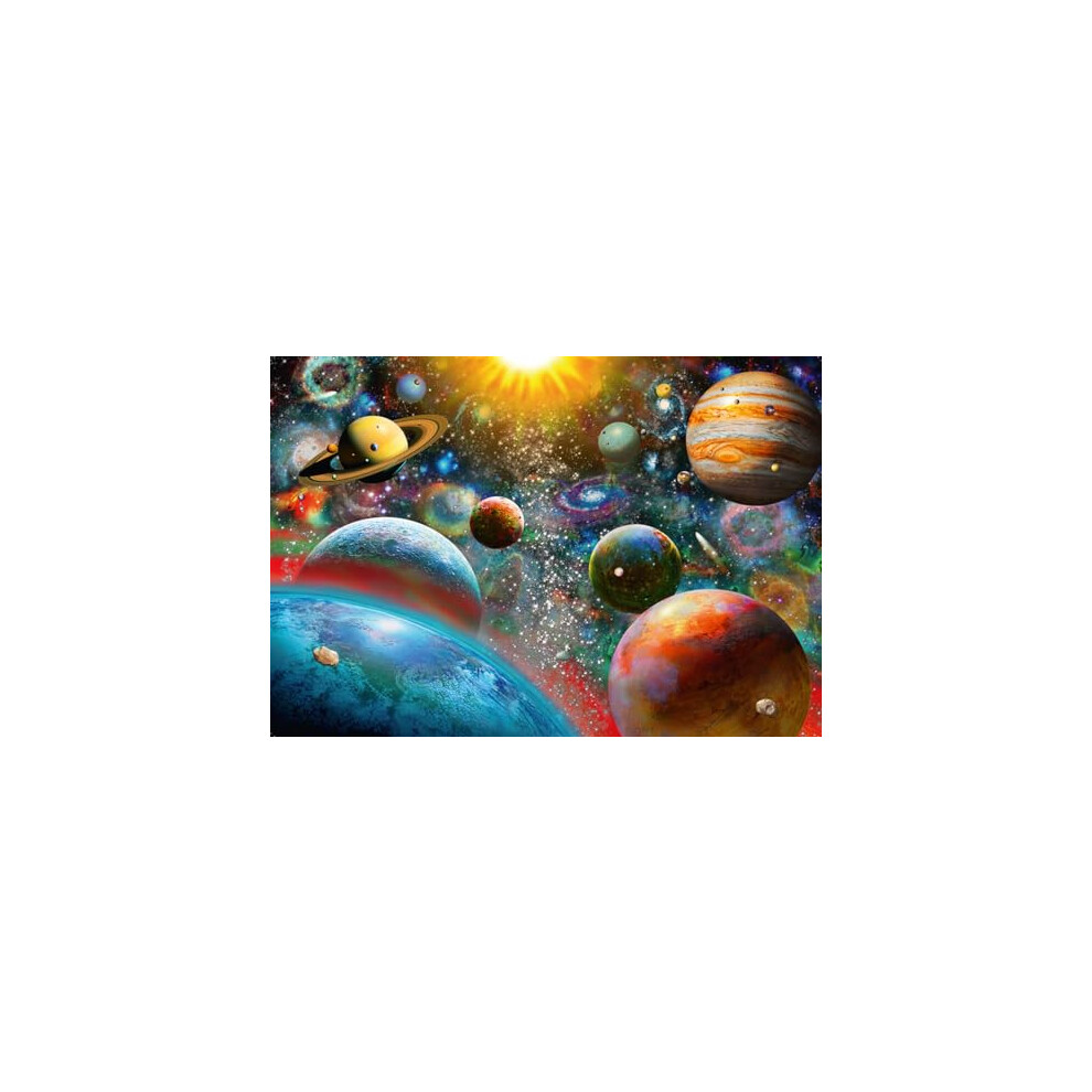 12000686 - Planetary Vision - 1000 pieces jigsaw puzzle â Puzzle for adults and kids age 14 years up, jigsaw for space fans