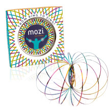 Mozi Geometrisches Magic Flow Armband - Einfach zu bedienen - 3D Spiralspielzeug für Kinder und Erwachsene
