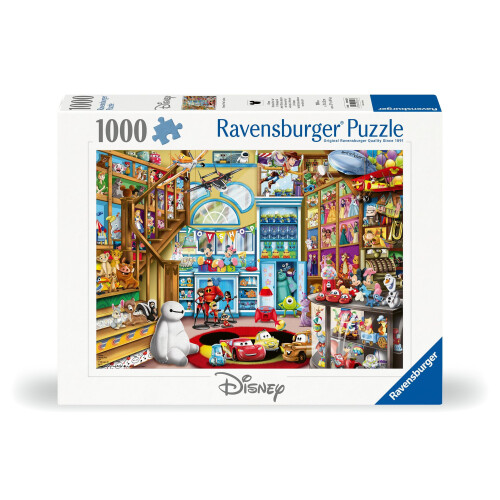 Ravensburger Quebra-cabeça - RAVENSBURGER - A loja de brinquedos - 1000 peças - 70 x 50 cm - Licença Disney 1