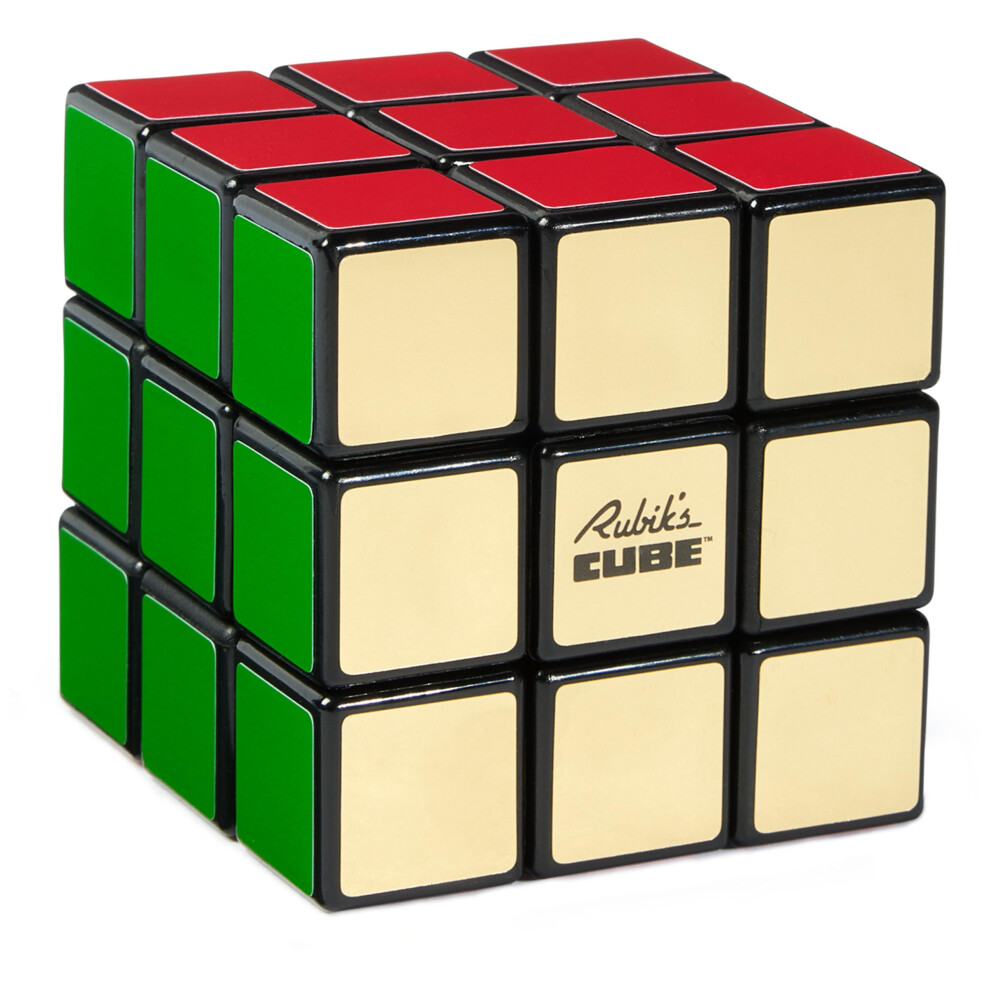 Rubik's Cube, Special Retro 50th Anniversary Edition, Original 3x3 Colour-Matching Puzzle Classic Problem-Solving Challenging Brain Teaser Fidget