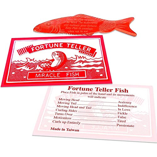 144 Fortune Teller Miracle Fish - Fortune Telling Fish Novelty Item