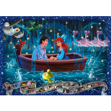 12000319 - The Little Mermaid - 1000 pieces jigsaw puzzle – Puzzle for adults and kids age 14 years up, disney jigsaw, disney gifts