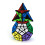 Speed Cube Set, Cube Bundle of Pyramid Dodecahedron Cube Set Smooth Puzzle Magic Cube Toy for Kids 2 Pack 1