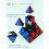 Speed Cube Set, Cube Bundle of Pyramid Dodecahedron Cube Set Smooth Puzzle Magic Cube Toy for Kids 2 Pack 4