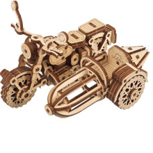 Hagridin lentävä moottoripyörä - Ugears - 3D puupuzzle