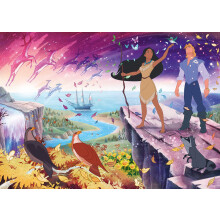 Ravensburger Disney Collector's Edition Pocahontas 1000-delige puzzel voor volwassenen - 12000243 - Handgemaakt gereedschap Gemaakt in Duitsland