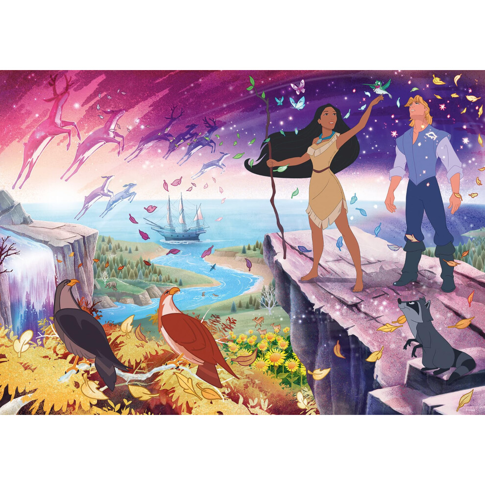 Ravensburger Disney Collector's Edition Pocahontas 1000 Piece Jigsaw Puzzle For Adults - 12000243 - Handcrafted Tooling Made In Germany Every P