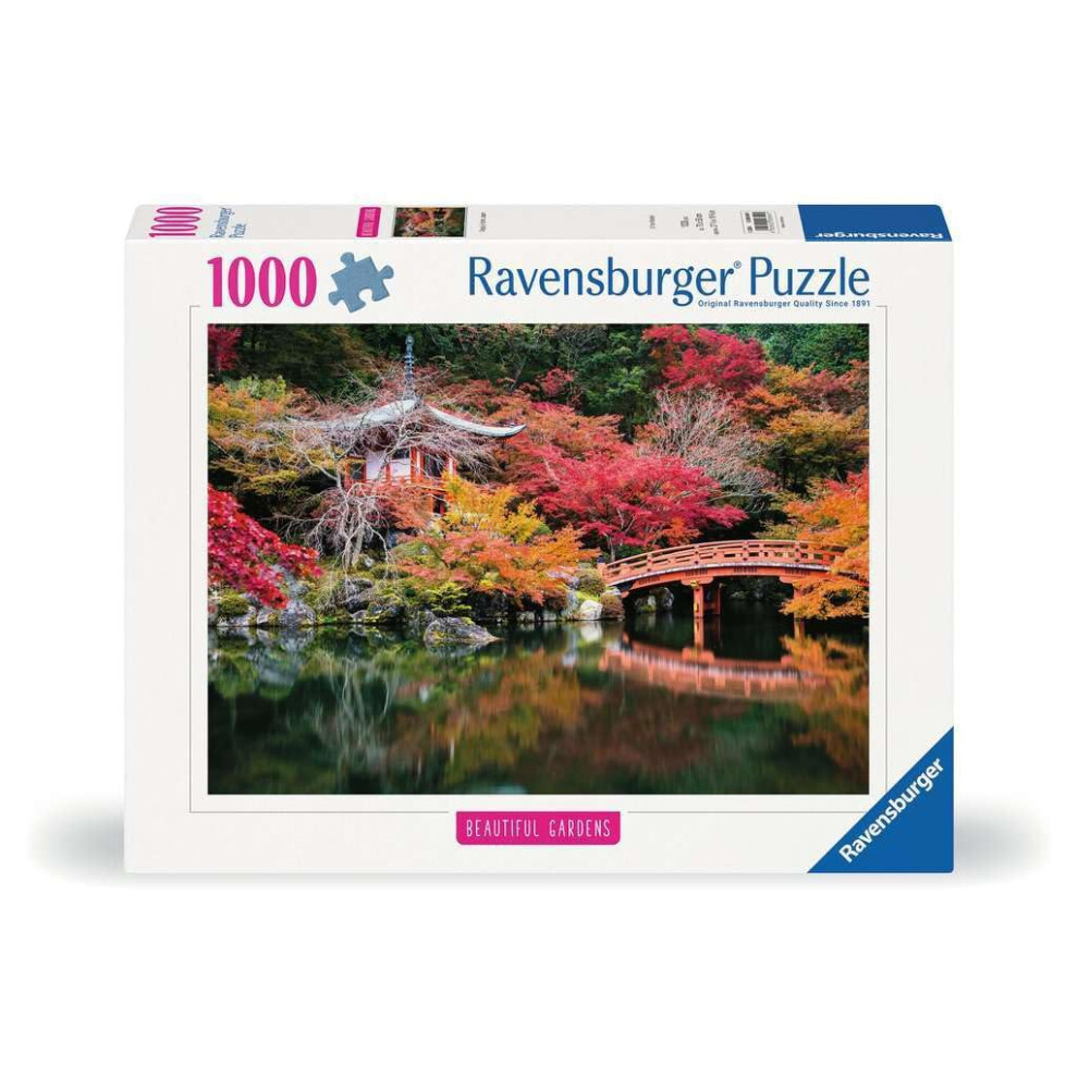 12000849 - Daigo-ji, Kyoto, Japan - 1000 pieces jigsaw puzzle â Puzzle for adults and kids age 14 years up, garden puzzle