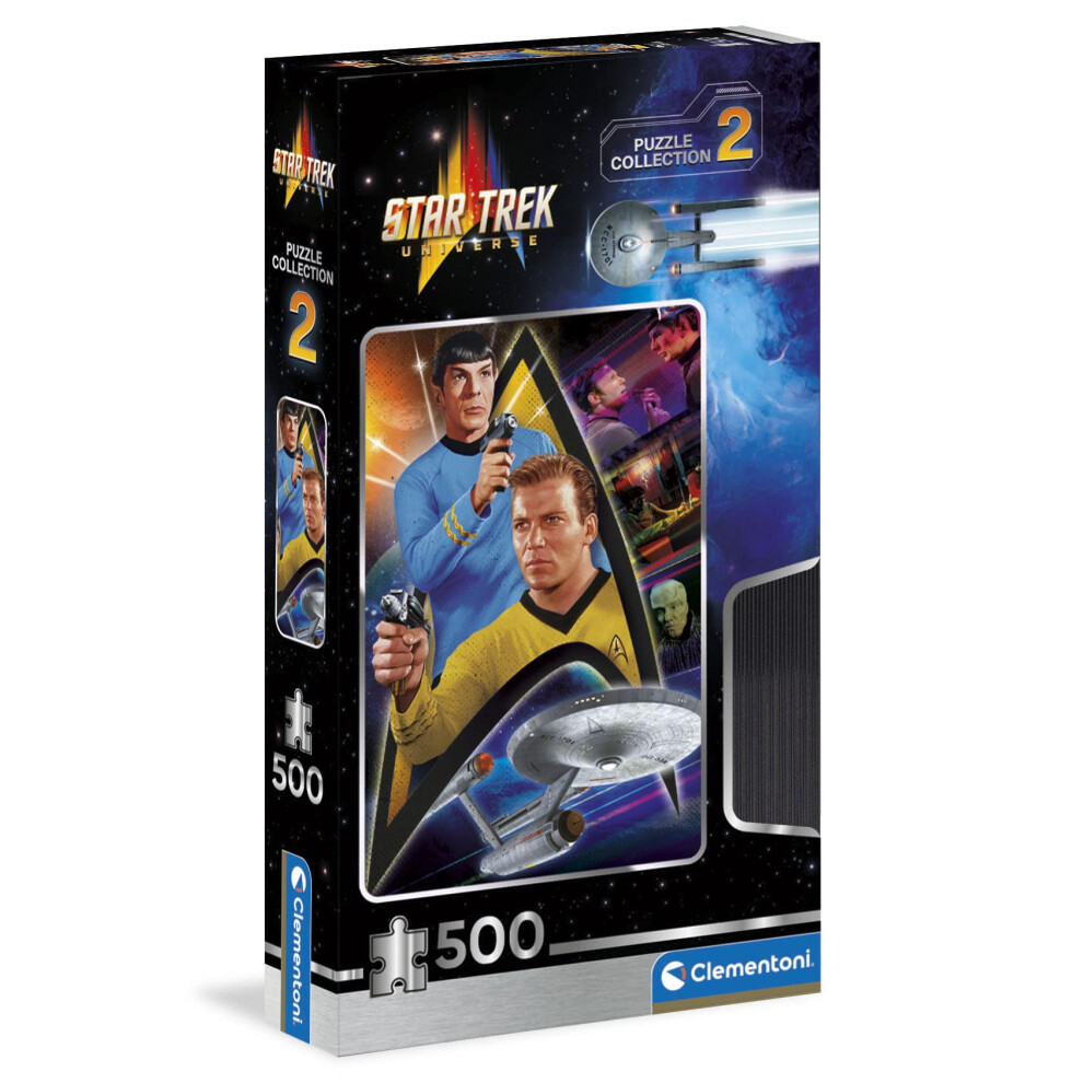 35141 Star Trek 500 Pieces, Jigsaw Puzzle for Adults-Made in Italy, multi-coloured