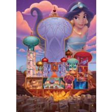 Puzzle - RAVENSBURGER - Jasmin - 1000 Teile - Disney Schlösser - Bunt