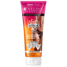 Eveline Cosmetics, Slim Extreme 4D Scalpel, Super Keskittynyt Sera, Rasvanpoistavaa, 8,8 fl oz (250 ml)