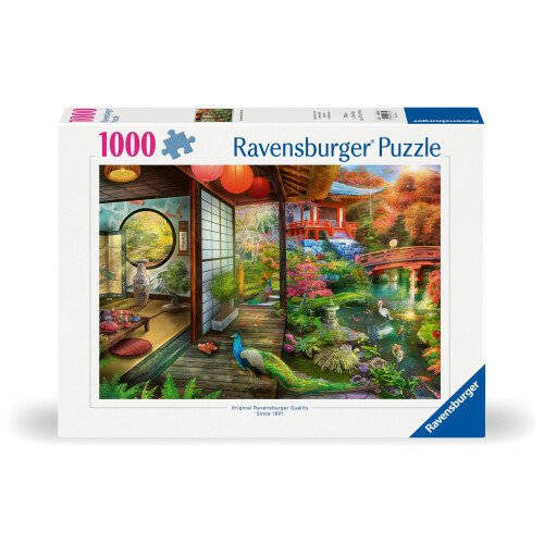 Ravensburger Puslespil 1000 Japansk Tehus 1