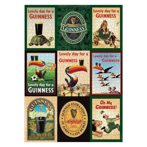 Guinness Official Merchandise 1000 Piece Jigsaw Puzzle - 50cm x 70cm