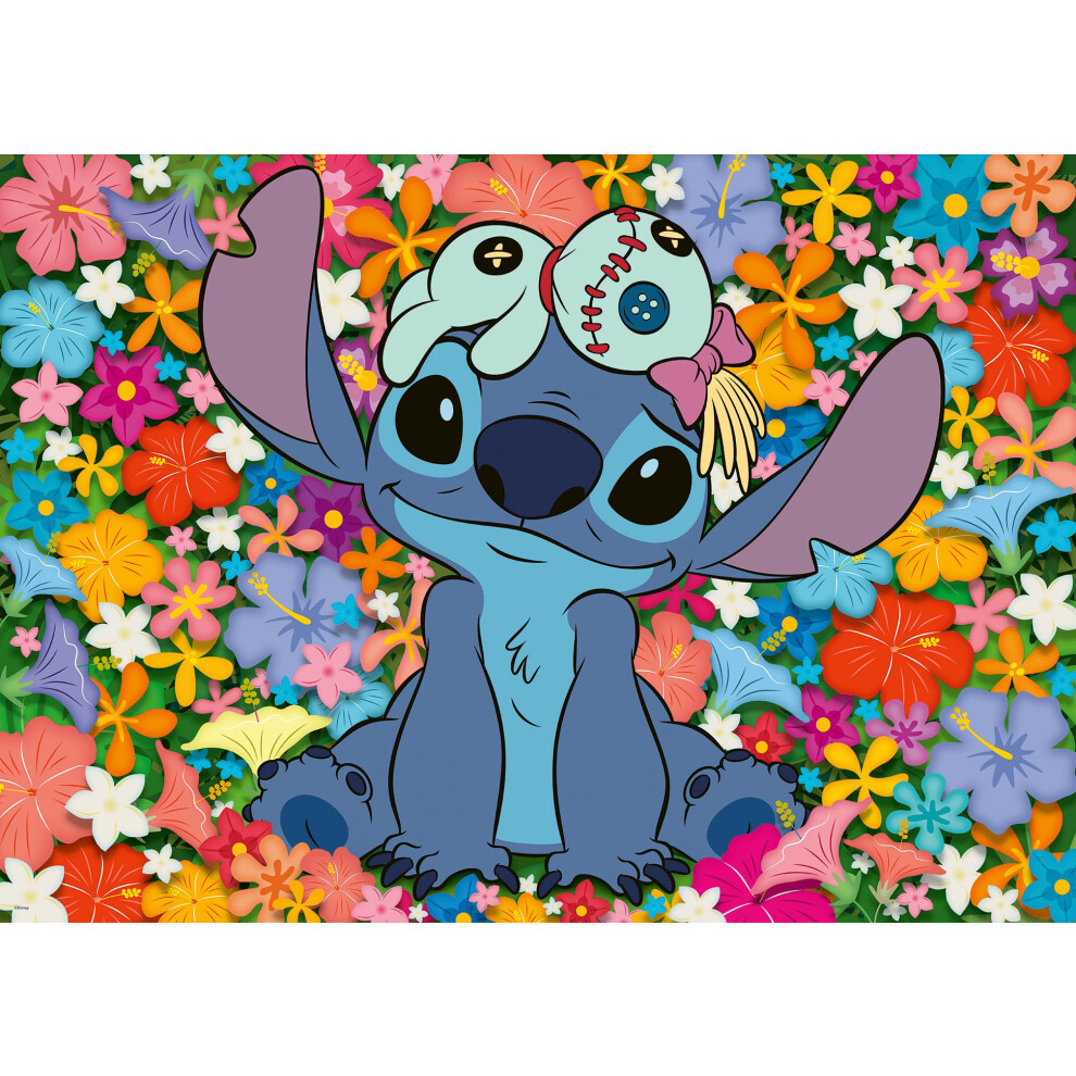 Disney Lilo & Stitch Gifts for Girls and Adults Age 12 Years Up - 1000 Piece Jigsaw Puzzles