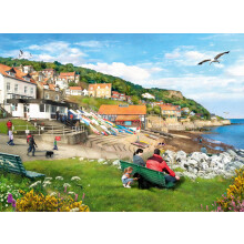Picturesque Landscapes No.1 Yorkshire Whitby & Runswick Bay 2x 500 Piece Jigsaw Puzzle for Adults and Kids Age 10 Years Up