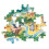 Clementoni 39816 The Jungle Book Jigsaw Disney Story Maps 1000 Pieces-Puzzle For Adults 14-99 Years, Gift For Men/Women, Made In Italy, Multicolor 5