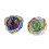 BeyBlade B9492EL2 Burst Dual Pack Valtryek and Unicrest Game 1
