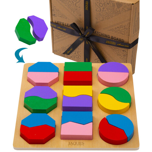 Wooden Puzzles for 1 Year old + by Jaques of London | Montessori Wooden ...