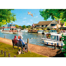 Picturesque Landscapes No.2 Norfolk Cromer & Horning 2x 500 Piece Jigsaw Puzzle for Adults and Kids Age 10 Years Up
