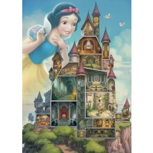 Ravensburger Disney Castle Collection: Puzzle 1000 Pezzi Biancaneve per Adulti - 12000257 - Fatto a Mano, Germania