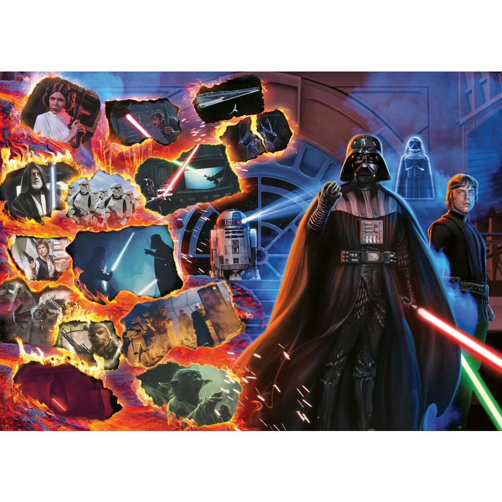 12000267 - SW Villainous:Darth Vader - 1000 pieces jigsaw puzzle â Puzzle for adults and kids age 14 years up, Star Wars jigsaw, gifts for Star Wars