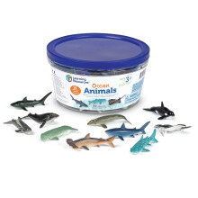 Animali Marini Learning Resources - 50 Pezzi, Giochi Didattici per Bambini dai 3 Anni