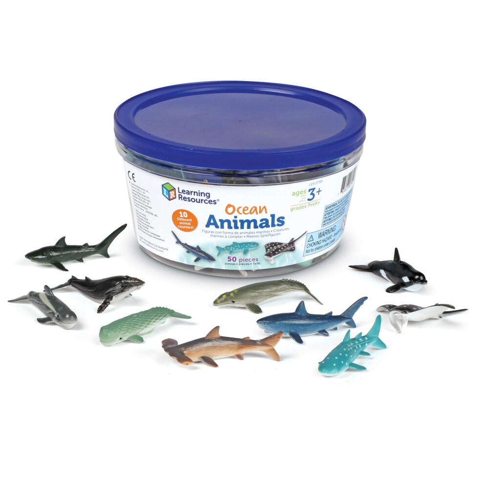 LER0799 Ocean Counters (Set of 50)