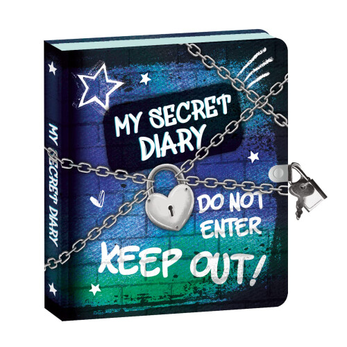 Carnet verrouillé Peaceable Kingdom - Mon journal secret