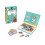 Janod - Magnéti'Book History - 60-Magnet Educational Game with 12 Model Cards - Children's FSC Cardboard Toy - Develops Fine Motor Skills & Imagination - 3