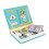 Janod - Magnéti'Book History - 60-Magnet Educational Game with 12 Model Cards - Children's FSC Cardboard Toy - Develops Fine Motor Skills & Imagination - 1