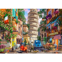 Vermont Christmas Company Puzzle de 1000 Pièces Rue de Pise