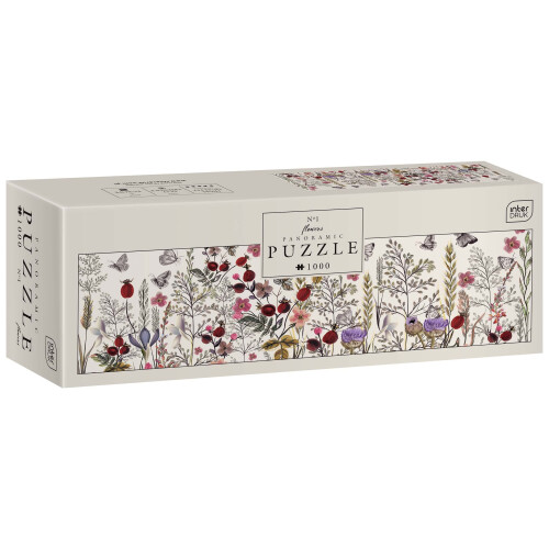 Puzzle panoramico. 1000 pezzi. Fiori 1.