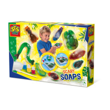 14311 - (Making) Scary Soaps, Mix Dyes to Create Your own Colours, Different Moulds for Different Shapes, Complete STEM-Set for Children