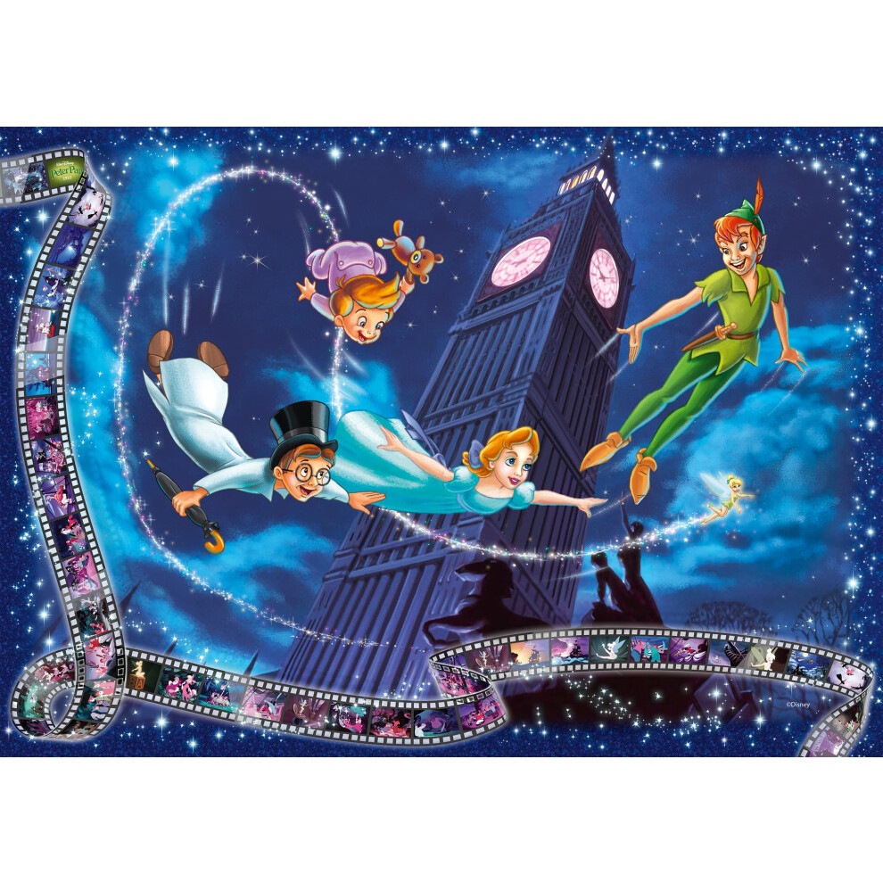 Disney Collector's Edition Peter Pan Gifts - 1000 Piece Jigsaw Puzzles for Adults and Kids Age 12 Years Up